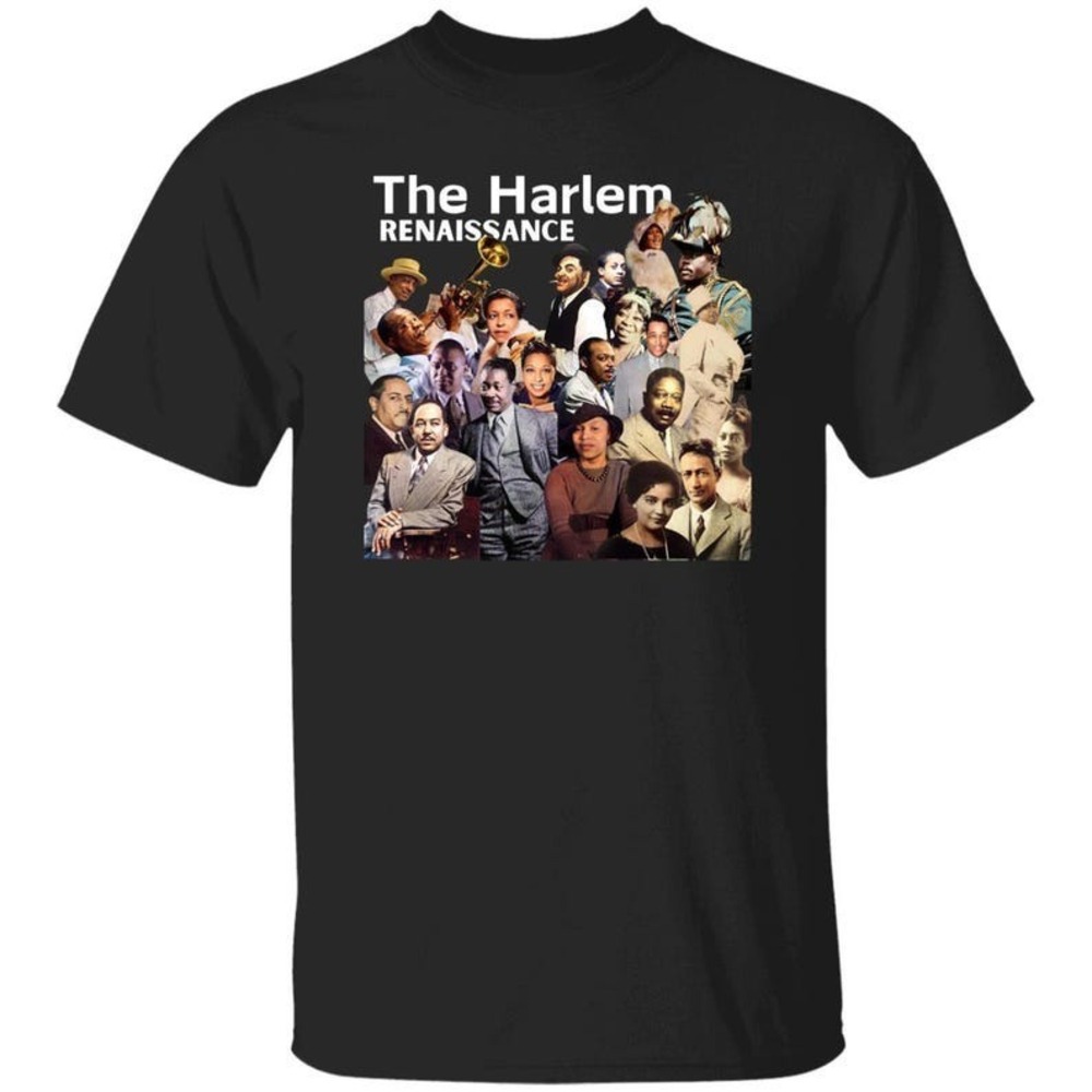 The Harlem Renaissance Commemorative T-shirt Black